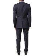 Dolce & Gabbana Dark Gray Fantasy MARTINI 3 Piece Formal Suit