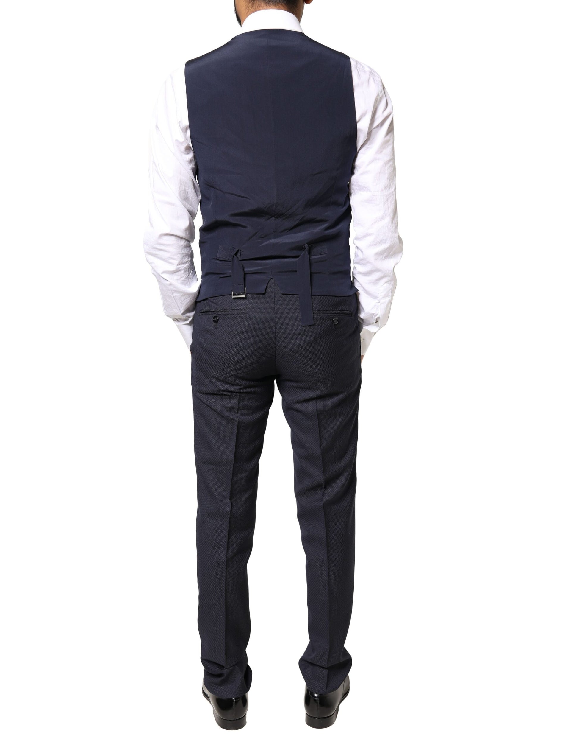 Dolce & Gabbana Black Fantasy MARTINI 3 Piece Formal Suit Dolce & Gabbana