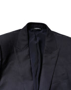 Dolce & Gabbana Dark Gray Fantasy MARTINI 3 Piece Formal Suit