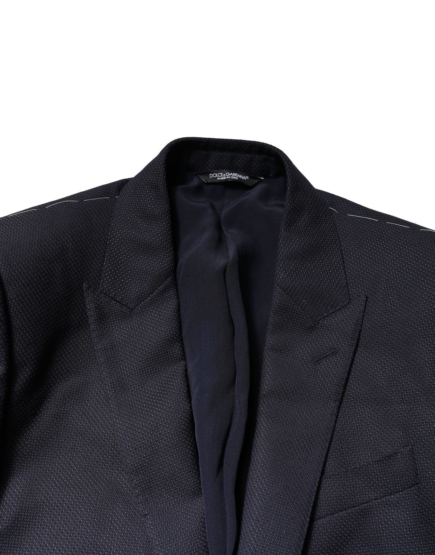 Dolce & Gabbana Black Fantasy MARTINI 3 Piece Formal Suit Dolce & Gabbana