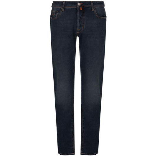 Jacob Cohen Blue Cotton Jeans & Pant Jacob Cohen