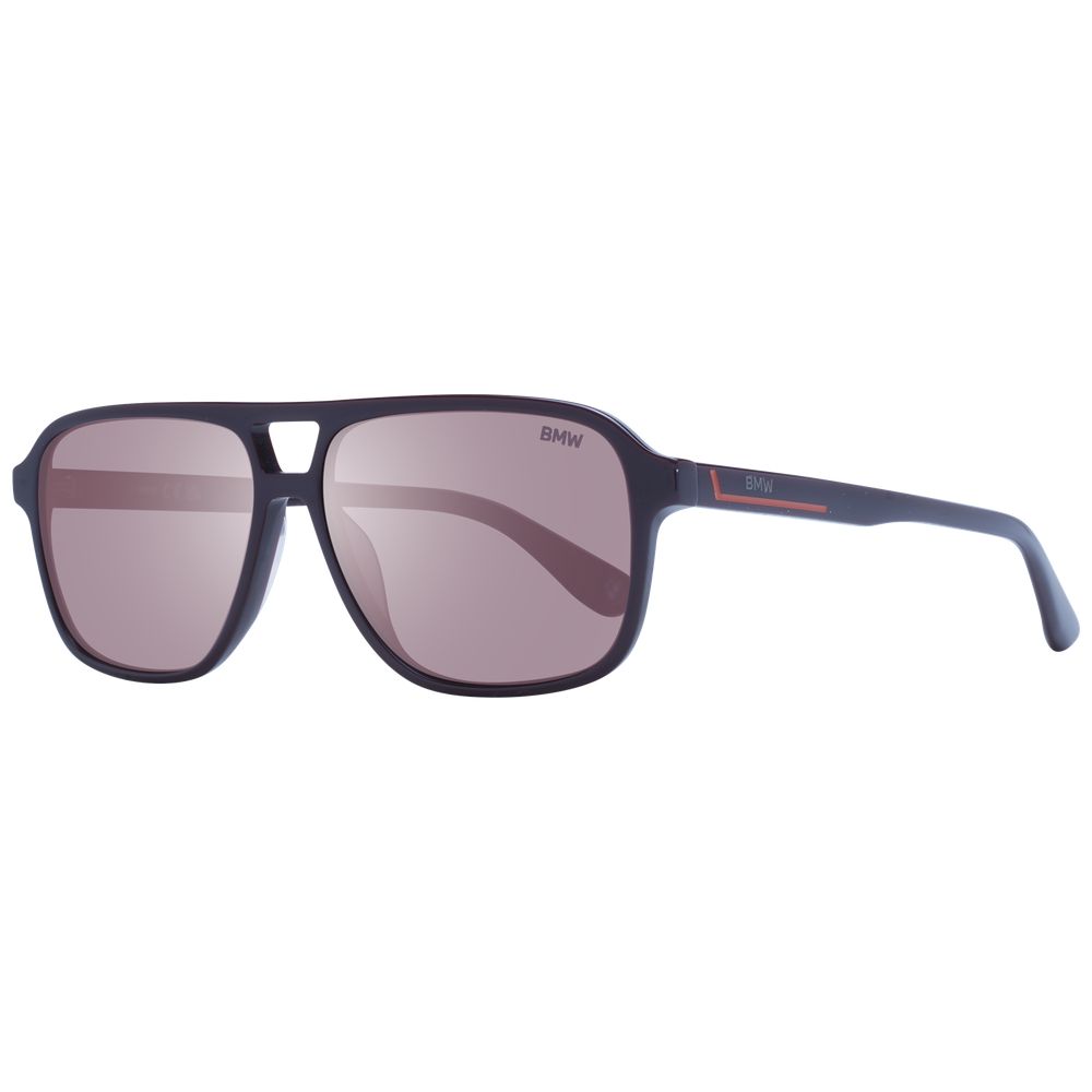 BMW Burgundy Acetate Sunglasses