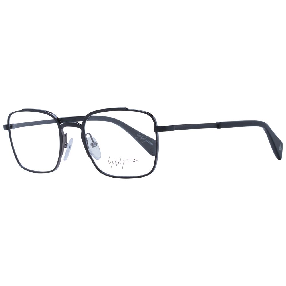 Yohji Yamamoto Black Metal Glasses Frames Yohji Yamamoto