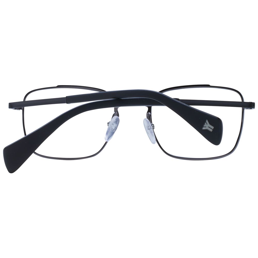 Yohji Yamamoto Black Metal Glasses Frames Yohji Yamamoto