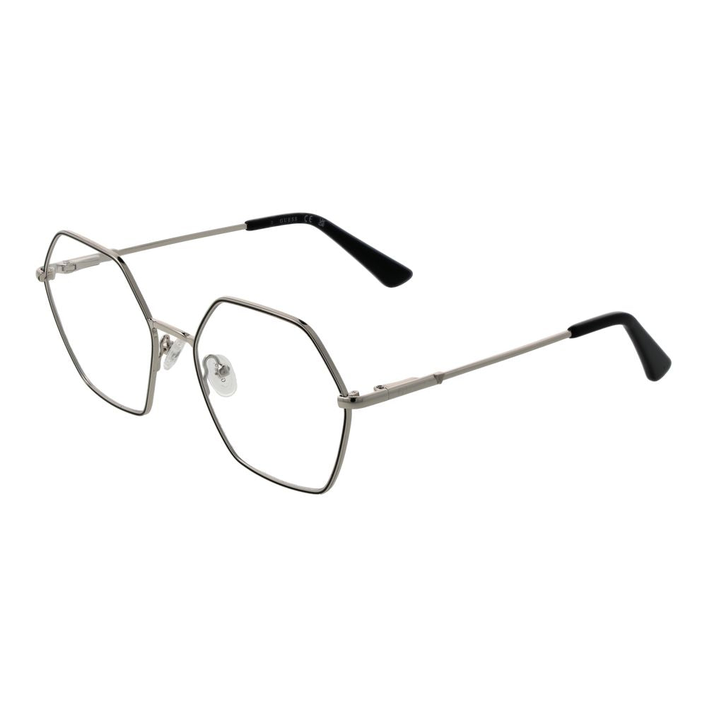 Guess Silver Women Glasses Frame