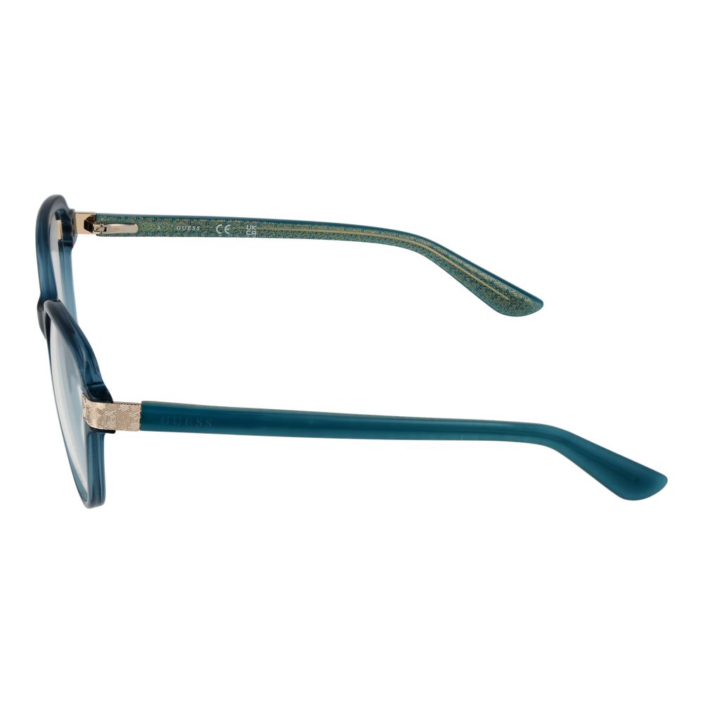 Guess Turquoise Women Glasses Frame