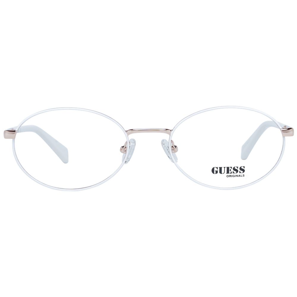 Guess White Unisex Glasses Frame