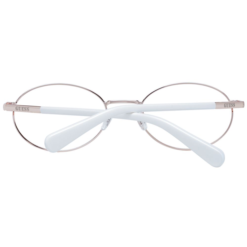 Guess White Unisex Glasses Frame