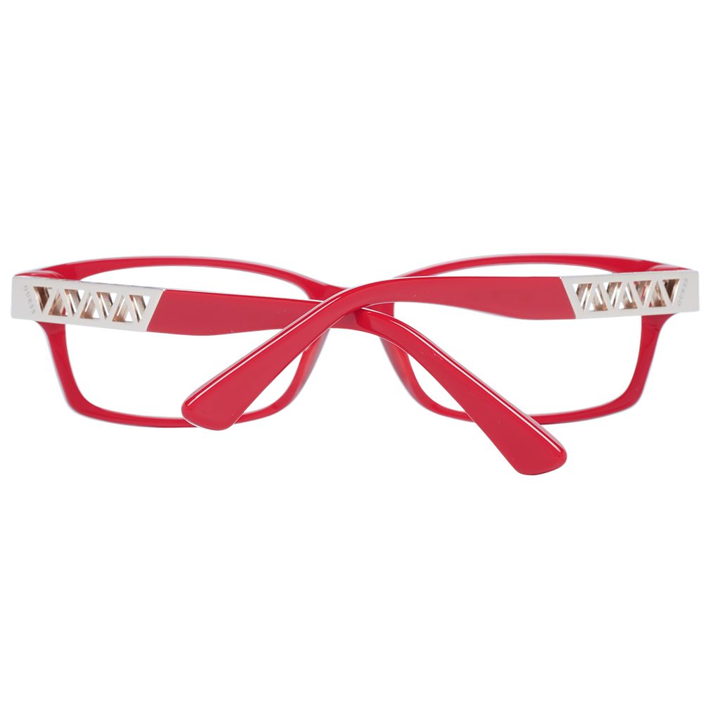Guess Red Women Glasses Frame