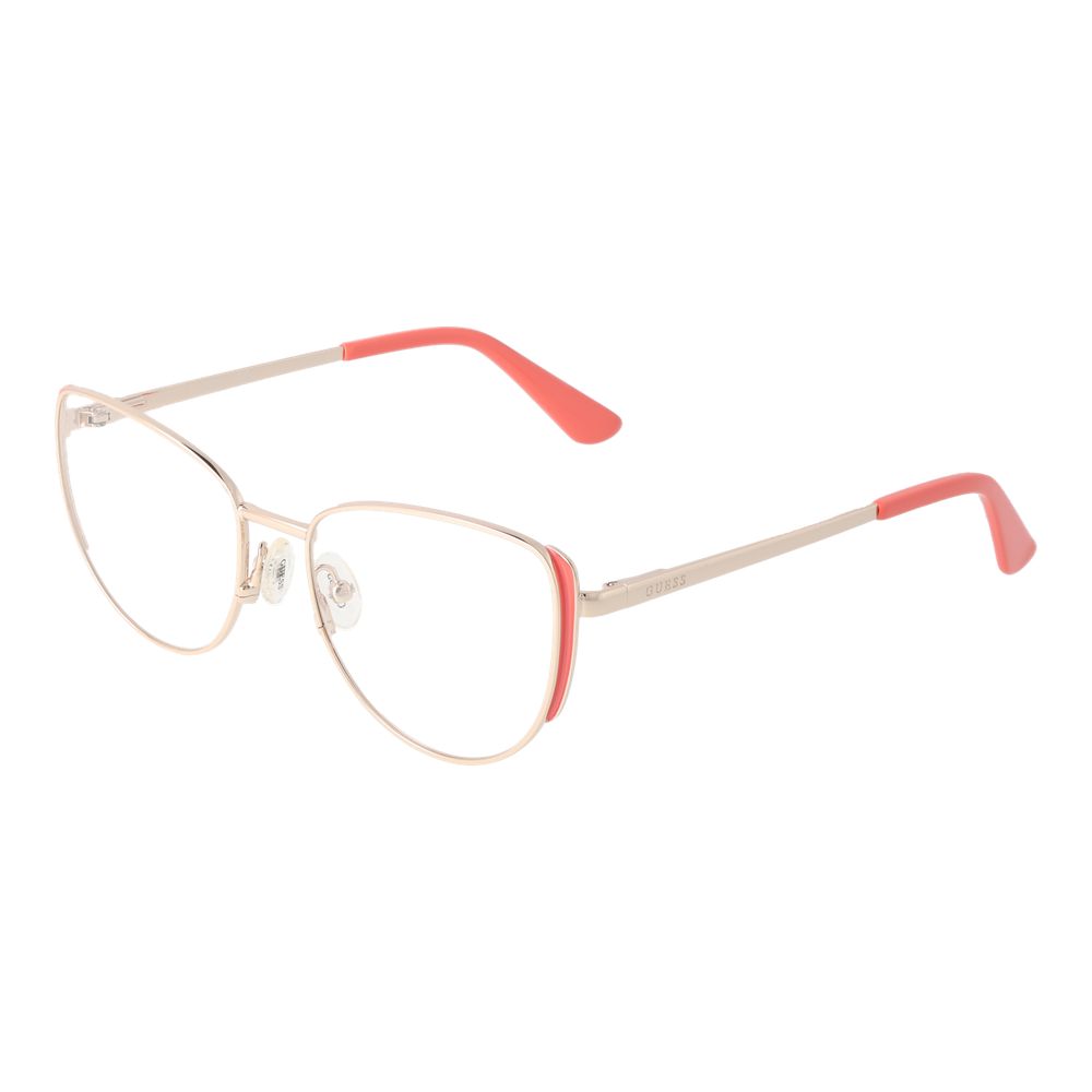 Guess Orange Metal Glasses Frames