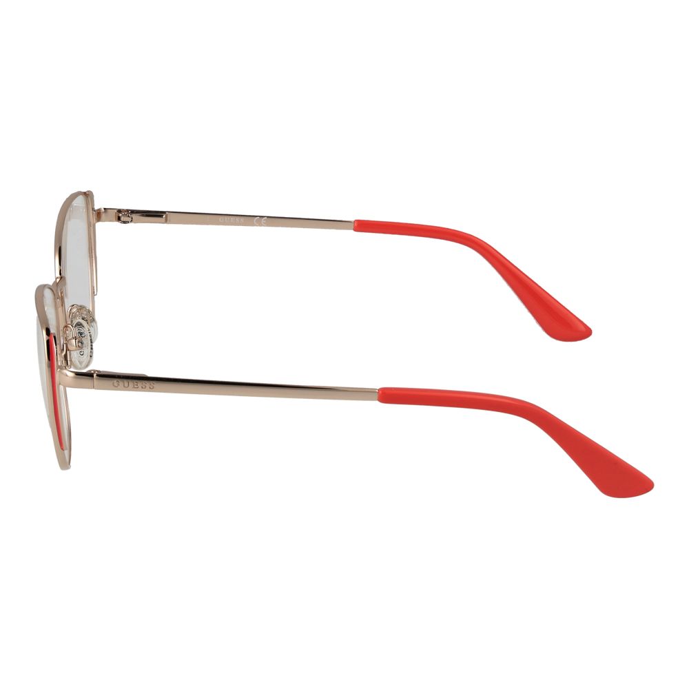 Guess Orange Metal Glasses Frames