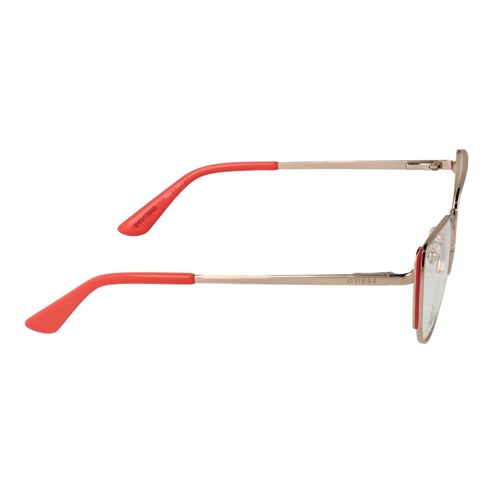 Guess Orange Metal Glasses Frames