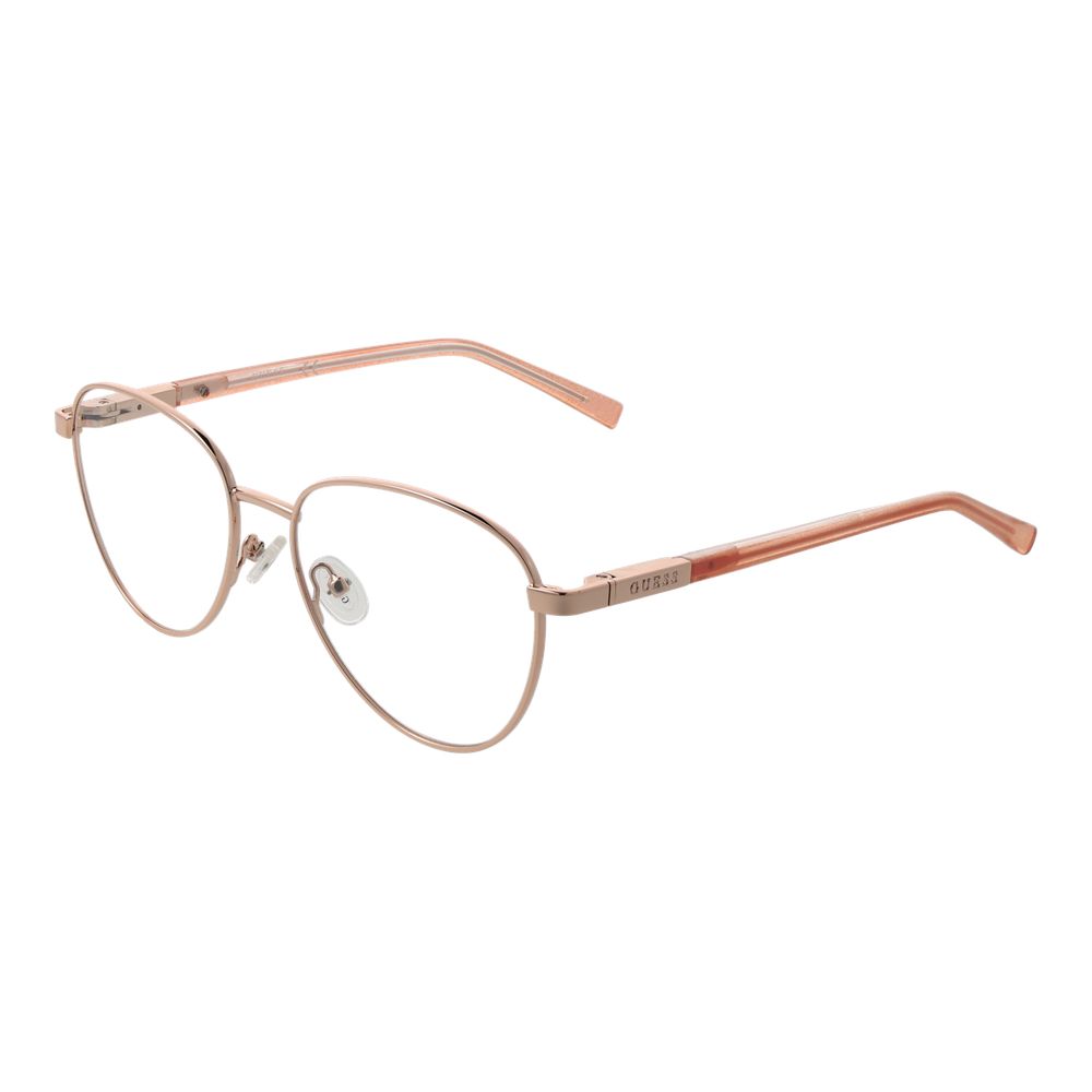 Guess Rose Gold Unisex Glasses Frame