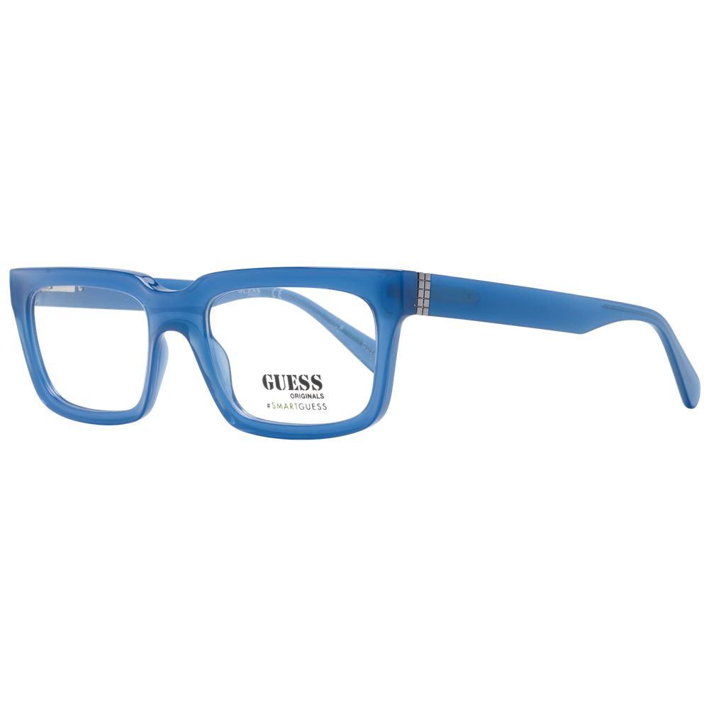 Guess Blue Plastic Glasses Frames