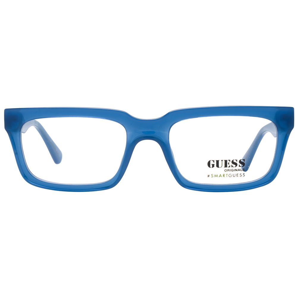 Guess Blue Plastic Glasses Frames