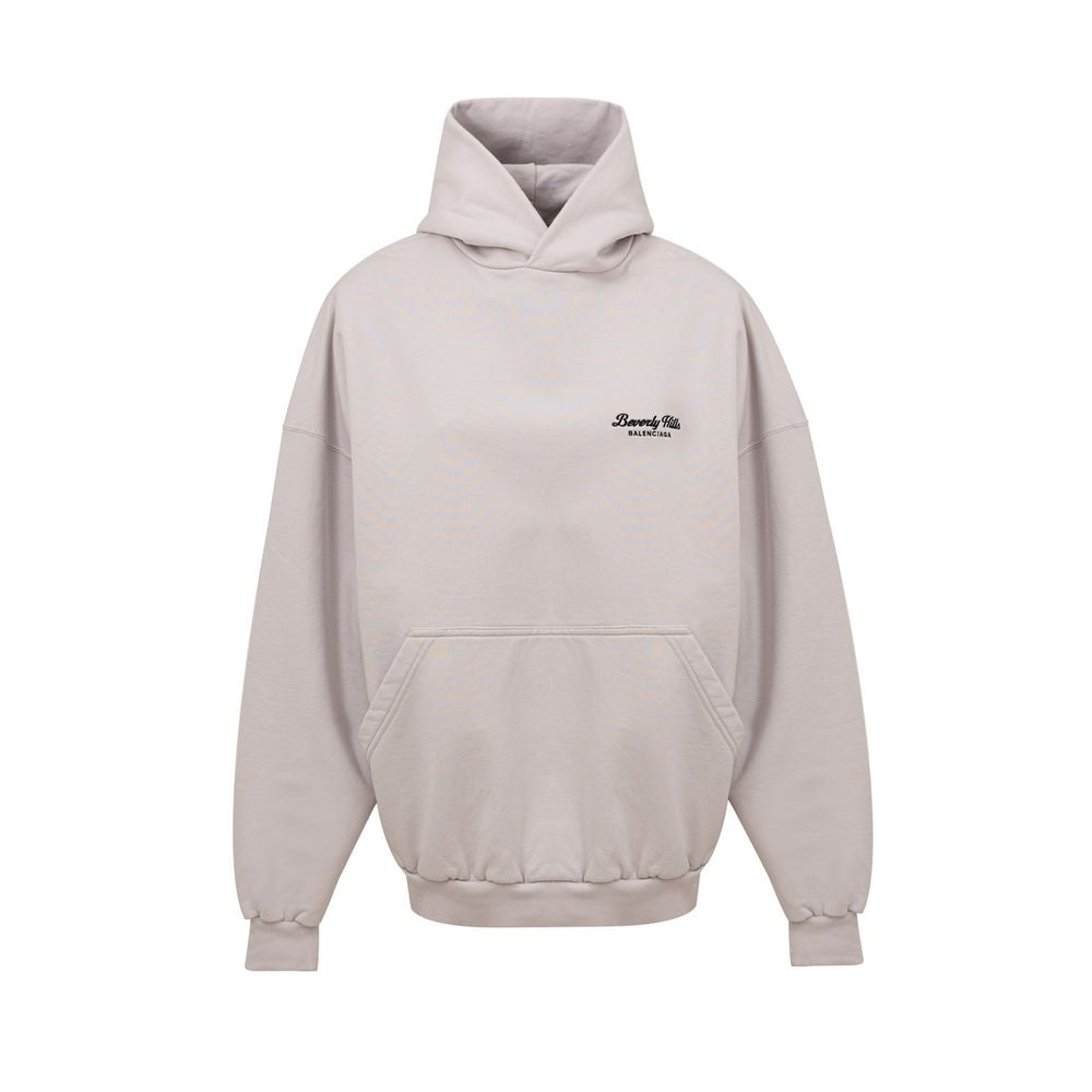 Balenciaga Gray Cotton Hoody Balenciaga