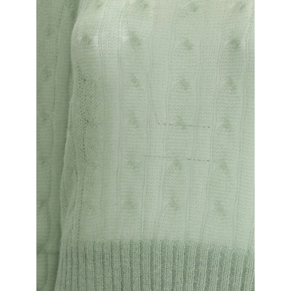 Brunello Cucinelli Mohair and wool cable knit Sweater Brunello Cucinelli