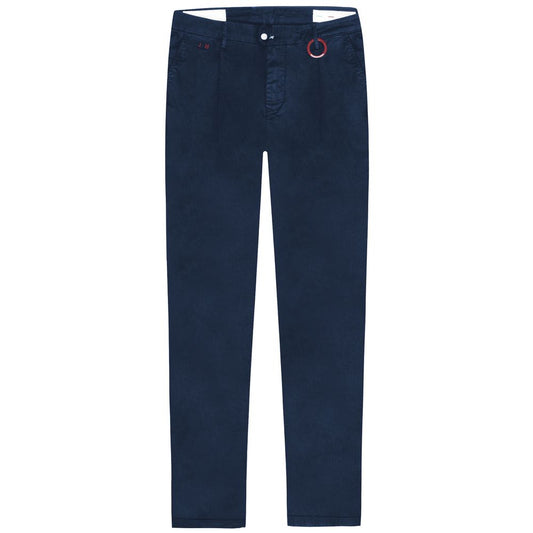 Tramarossa Blue Cotton Jeans & Pant Tramarossa