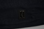 Dolce & Gabbana Dark Gray Jacquard Jogger Men Sweatpants Pants