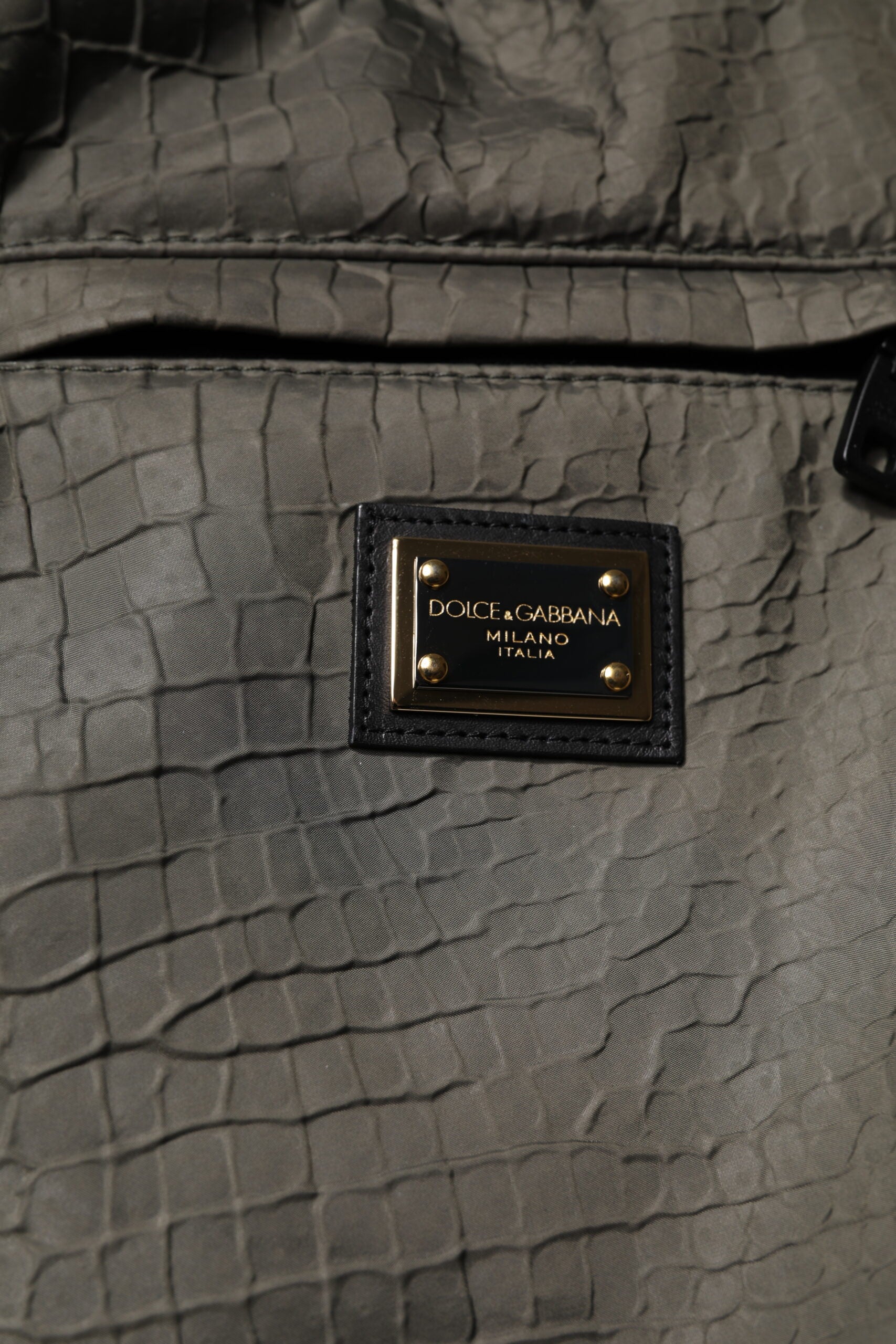 Dolce & Gabbana Brown Lambskin Leather Men Sweatpants Pants Dolce & Gabbana
