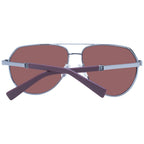 Timberland gray metal sunglasses with sleek frame and dark lenses, stylish eyewear for outdoor and casual wear