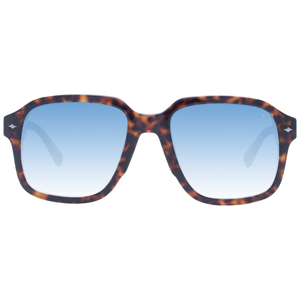 Scotch & Soda Brown Metal Sunglasses Scotch & Soda