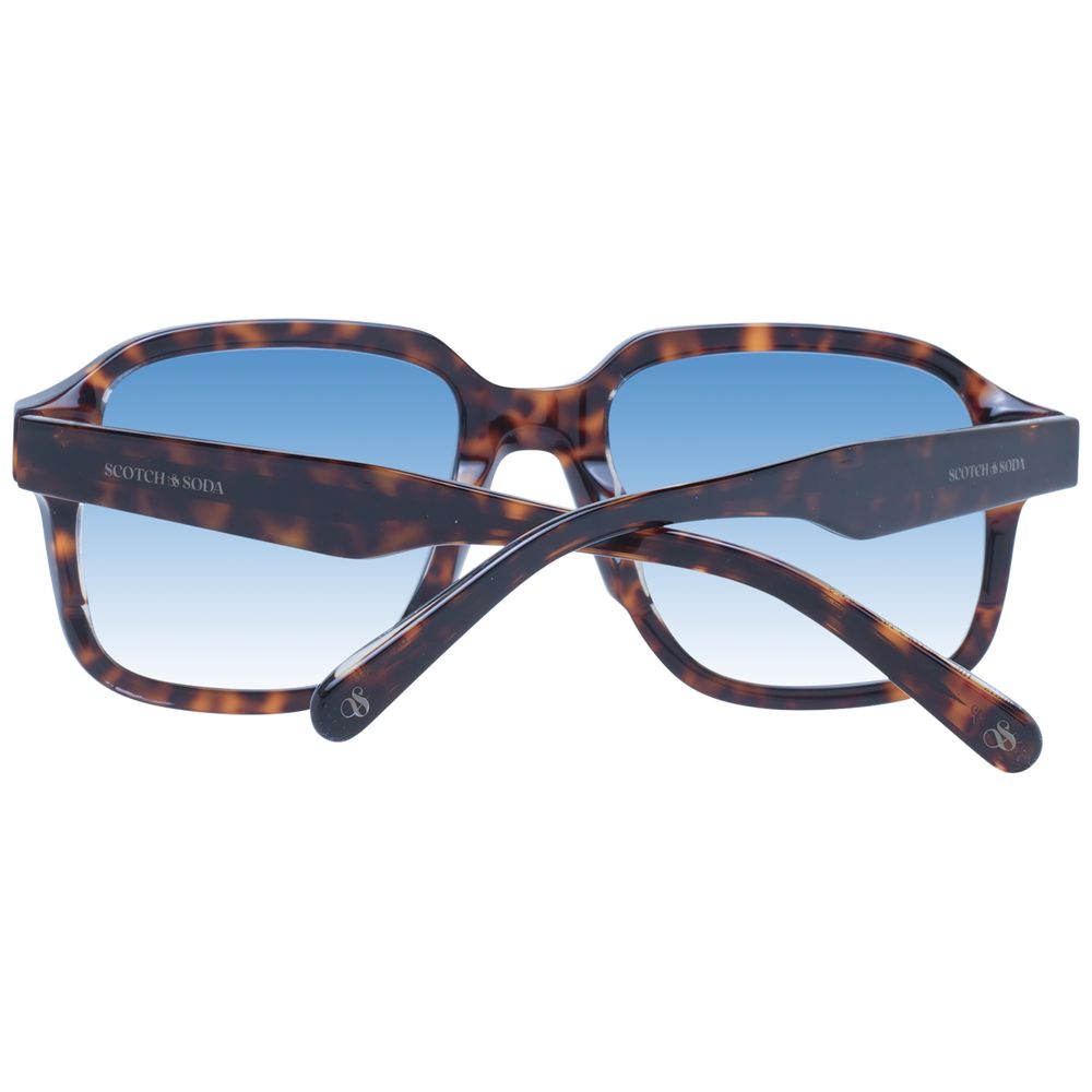 Scotch & Soda Brown Metal Sunglasses Scotch & Soda