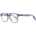 Yohji Yamamoto gray metal and plastic glasses frames with sleek design and modern style, shown in close-up image.