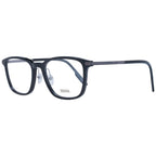 Ermenegildo Zegna Black Plastic & Titanium Glasses Frames