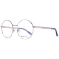 Rose gold metal glasses frames from Marciano by Guess, stylish eyewear with clear glass lenses and sleek design.