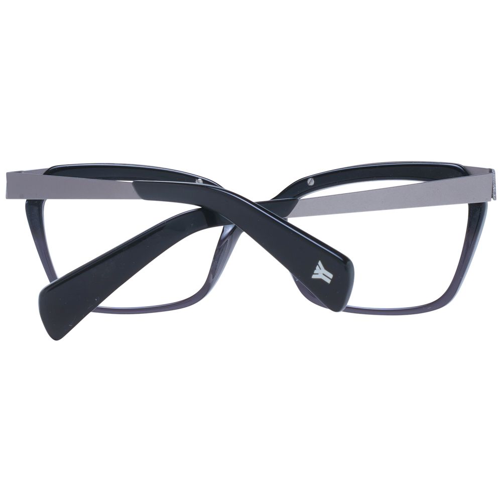 Yohji Yamamoto Black Acetate Glasses Frames Yohji Yamamoto
