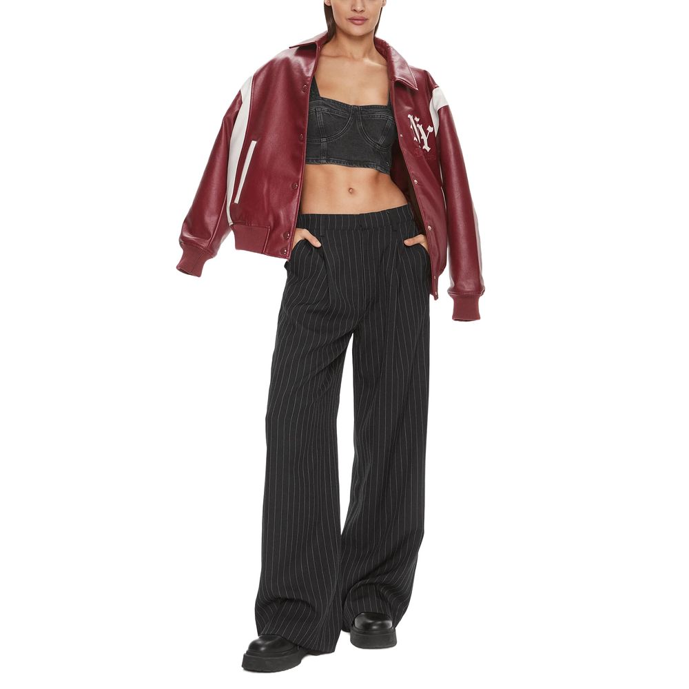 Tommy Hilfiger Jeans Black Recycled Cotton Top Tommy Hilfiger Jeans