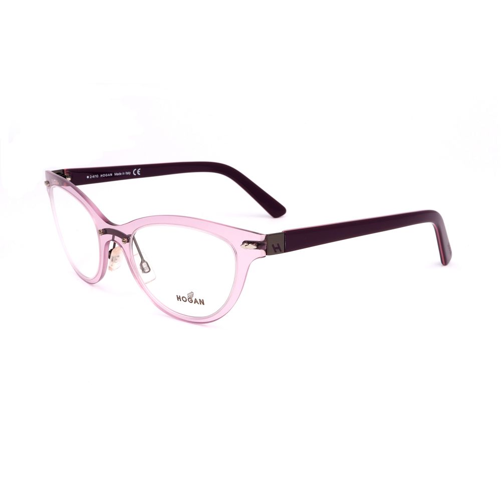 Hogan Purple Plastic Glasses Frames