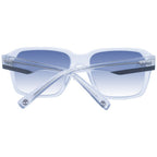 Timberland transparent acetate sunglasses with clear frame and dark tinted lenses, stylish and lightweight eyewear.
