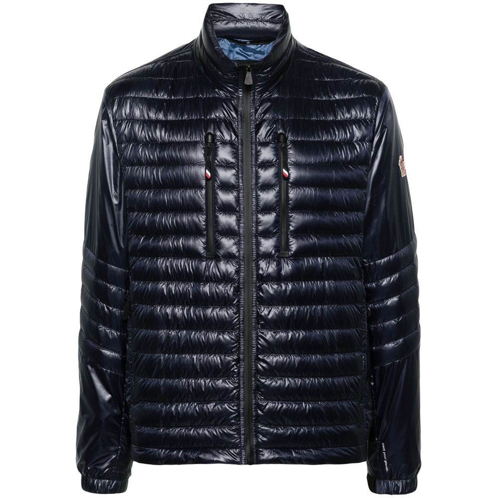 Moncler Blue Polyamide Jacket Moncler