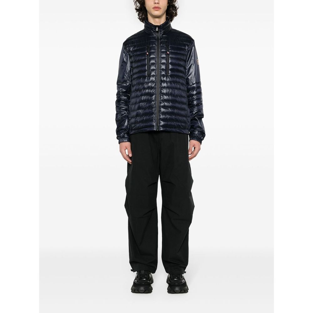 Moncler Blue Polyamide Jacket Moncler
