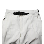 Dolce & Gabbana White Mid Waist Wide Leg Pants