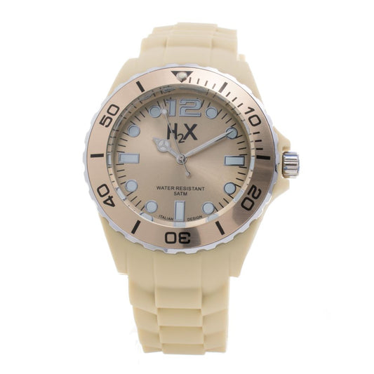 Haurex Cream Rubber Watch Haurex