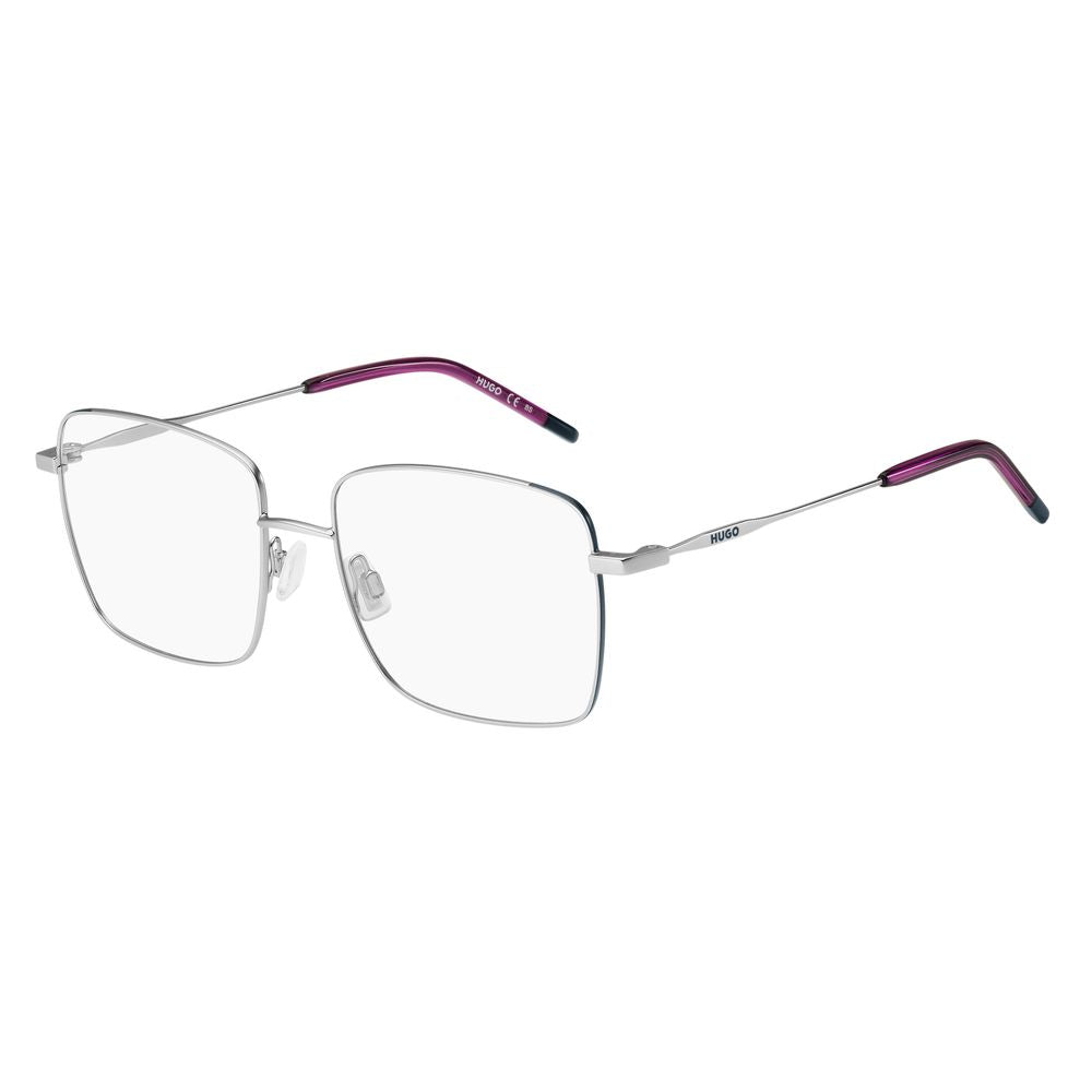 Hugo Boss Silver Metal Glasses Frames