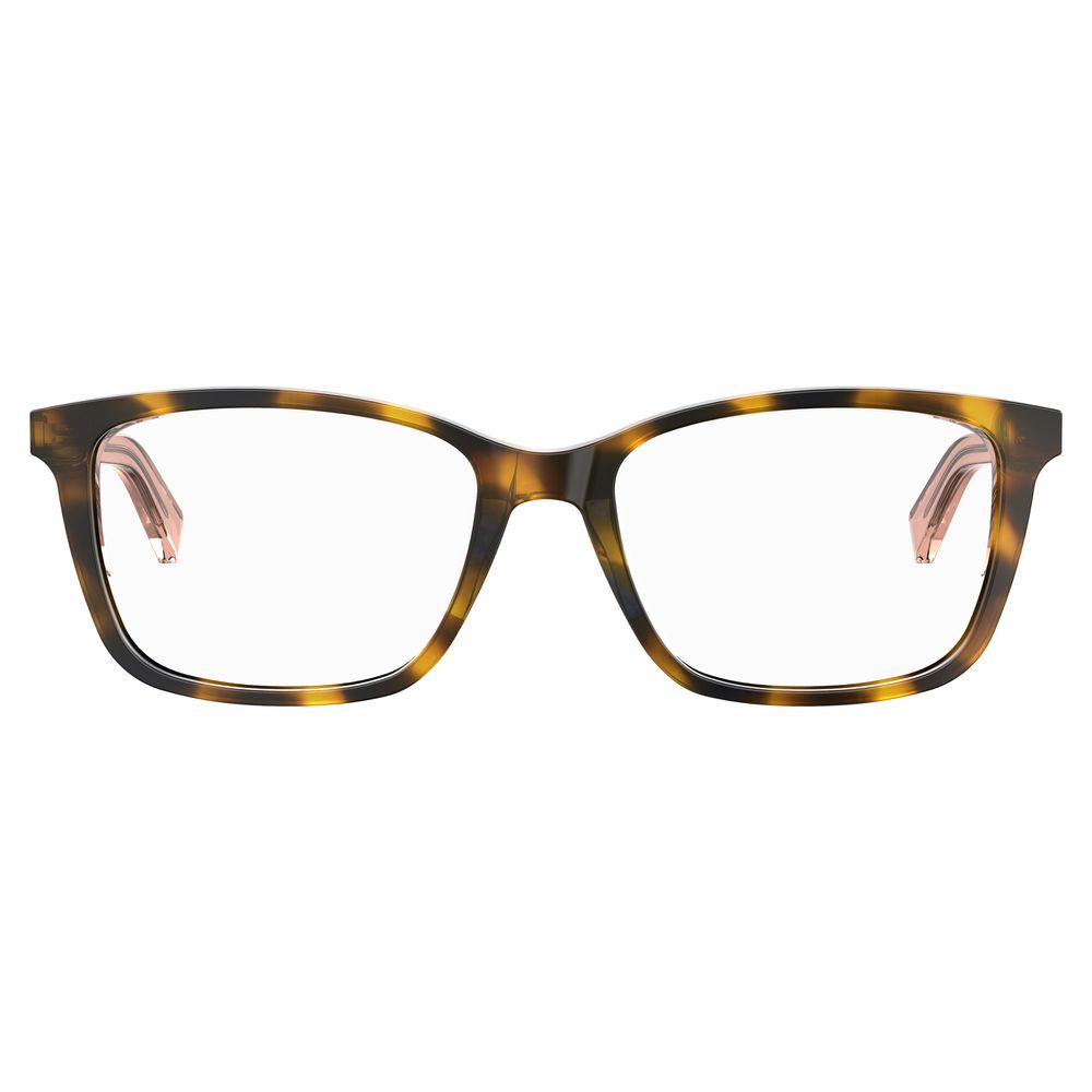 Love Moschino Brown Acetate Glasses Frames