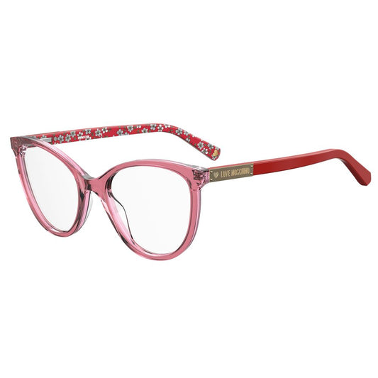 Love Moschino Multicolor Acetate Glasses Frames