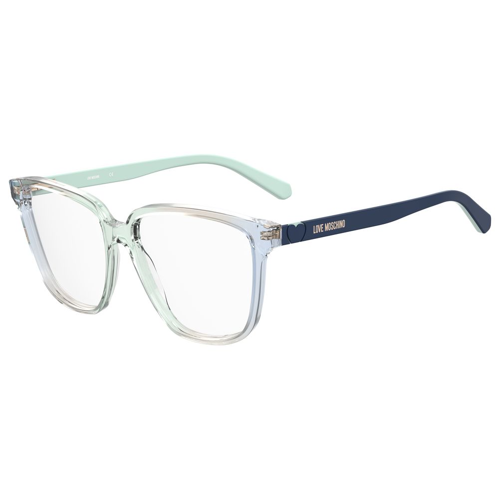 Love Moschino Blue Acetate Glasses Frames
