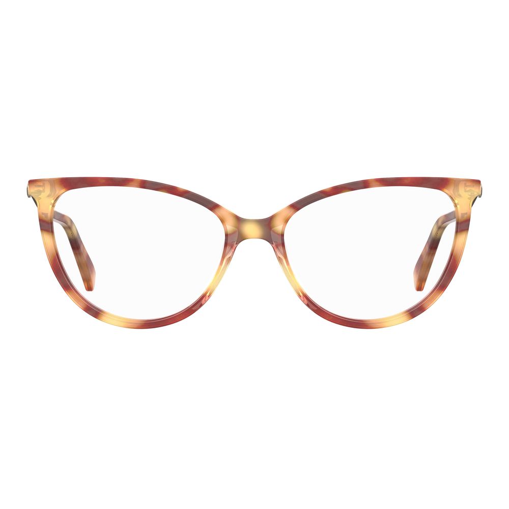 Love Moschino Brown Acetate Glasses Frames