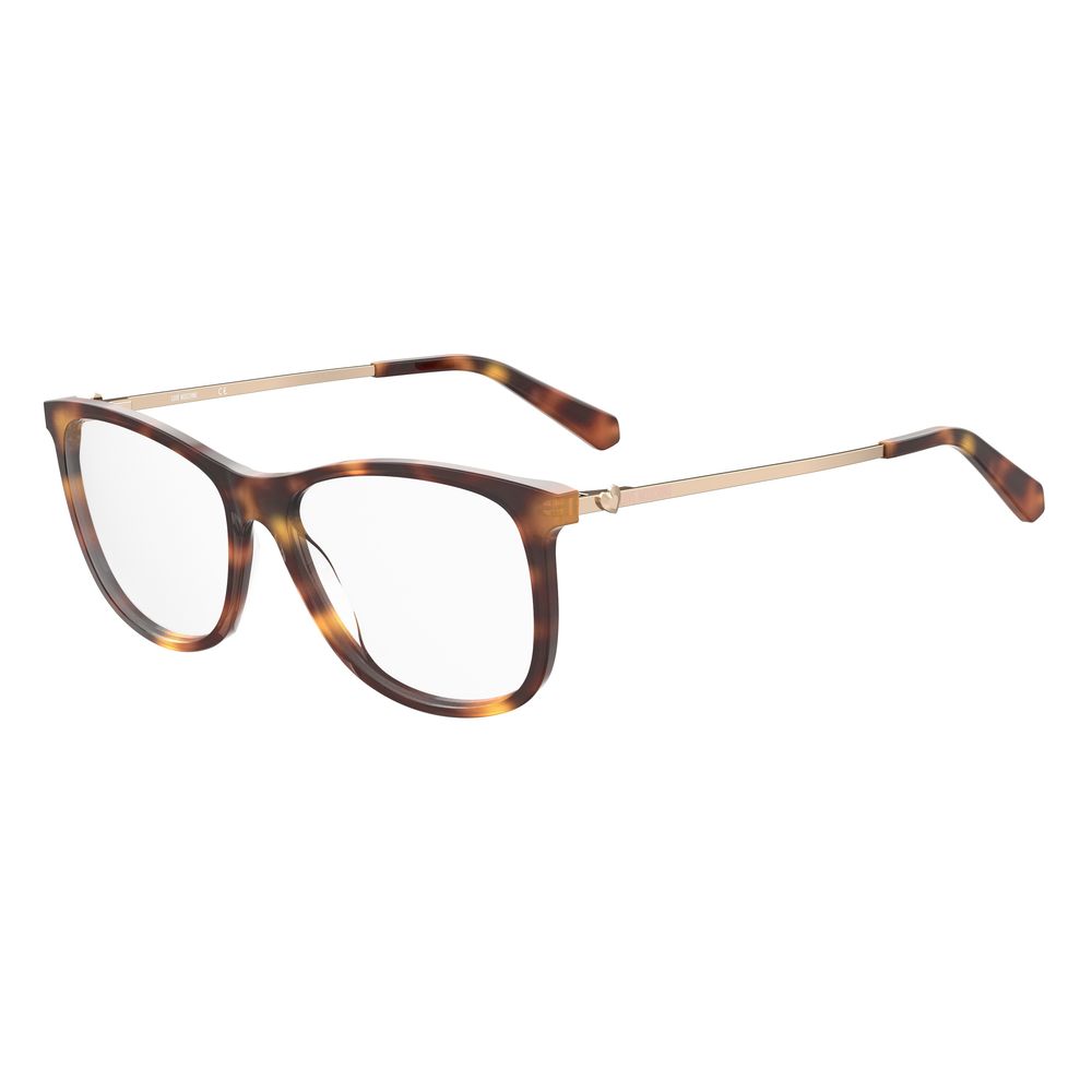 Love Moschino Brown Acetate Glasses Frames