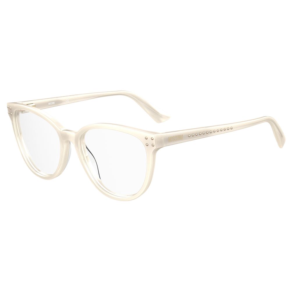 Moschino Cream Acetate Glasses Frames