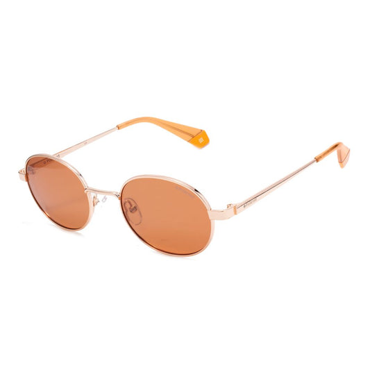 Polaroid Gold Metal Sunglasses Polaroid