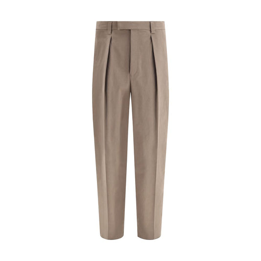 Ferragamo Cotton Wide-leg Pants Ferragamo