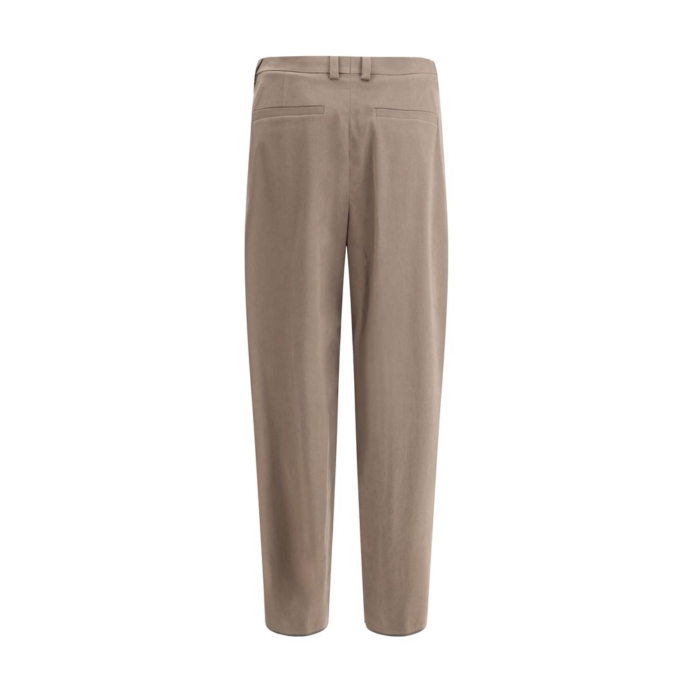 Ferragamo Cotton Wide-leg Pants Ferragamo
