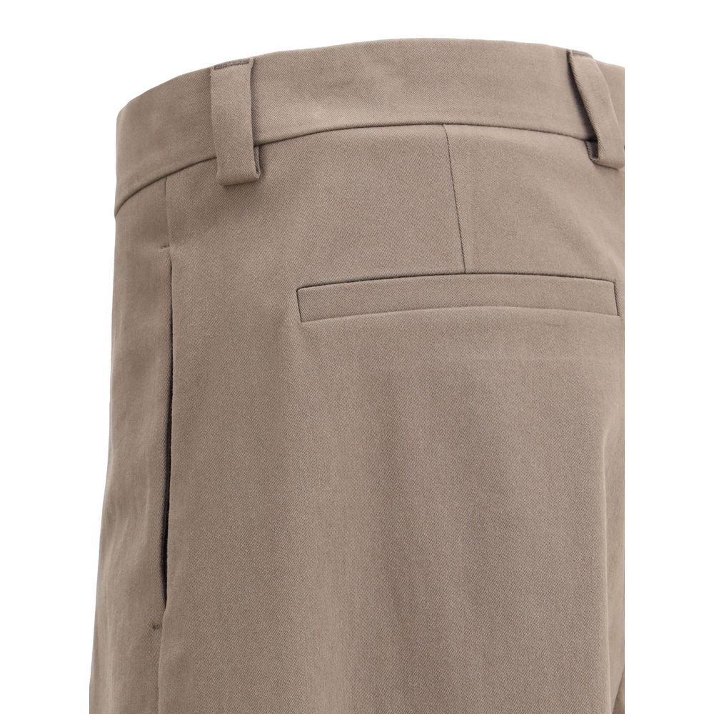 Ferragamo Cotton Wide-leg Pants Ferragamo