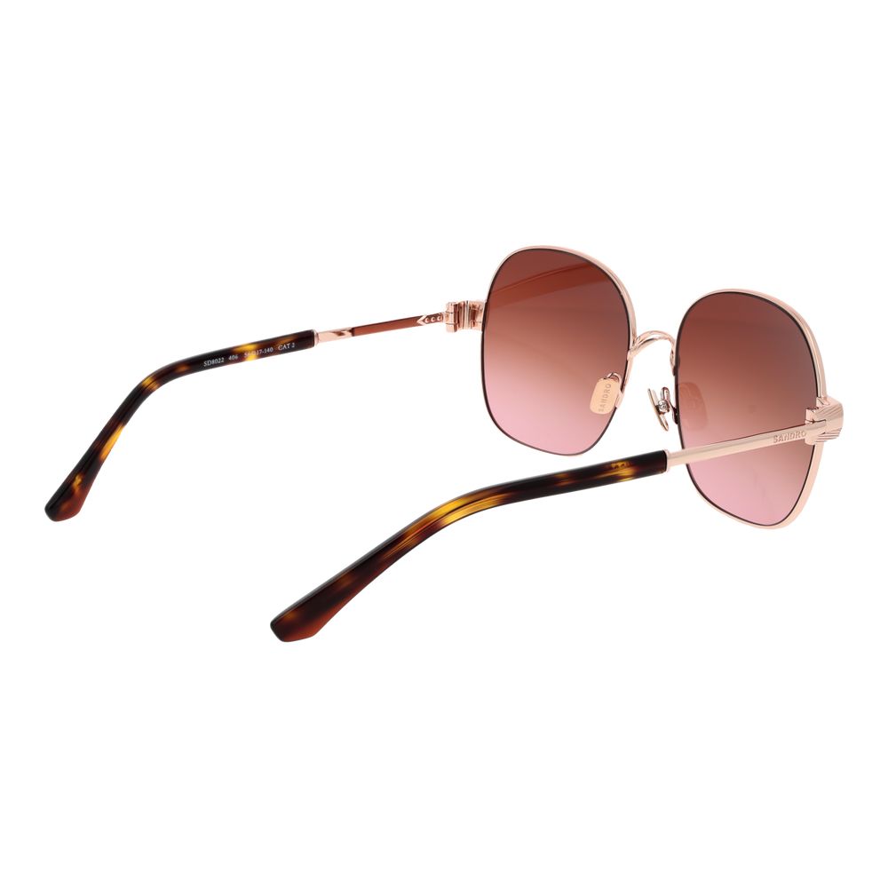 Sandro Rose Gold Acetate Sunglasses Sandro